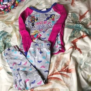 Super girl heroes pjs